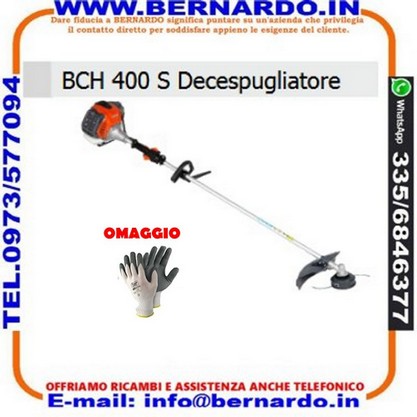 DECESPUGLIATORE OLEO-MAC BCH 400 S 2,0 HP - 40,2 cm³ 